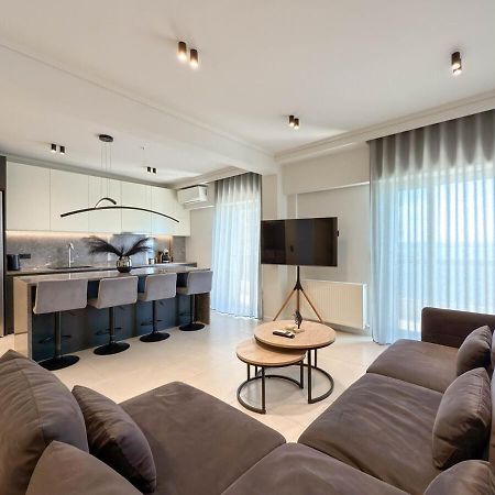 Luxury Sea View Retreat Apartman Szaloniki Kültér fotó