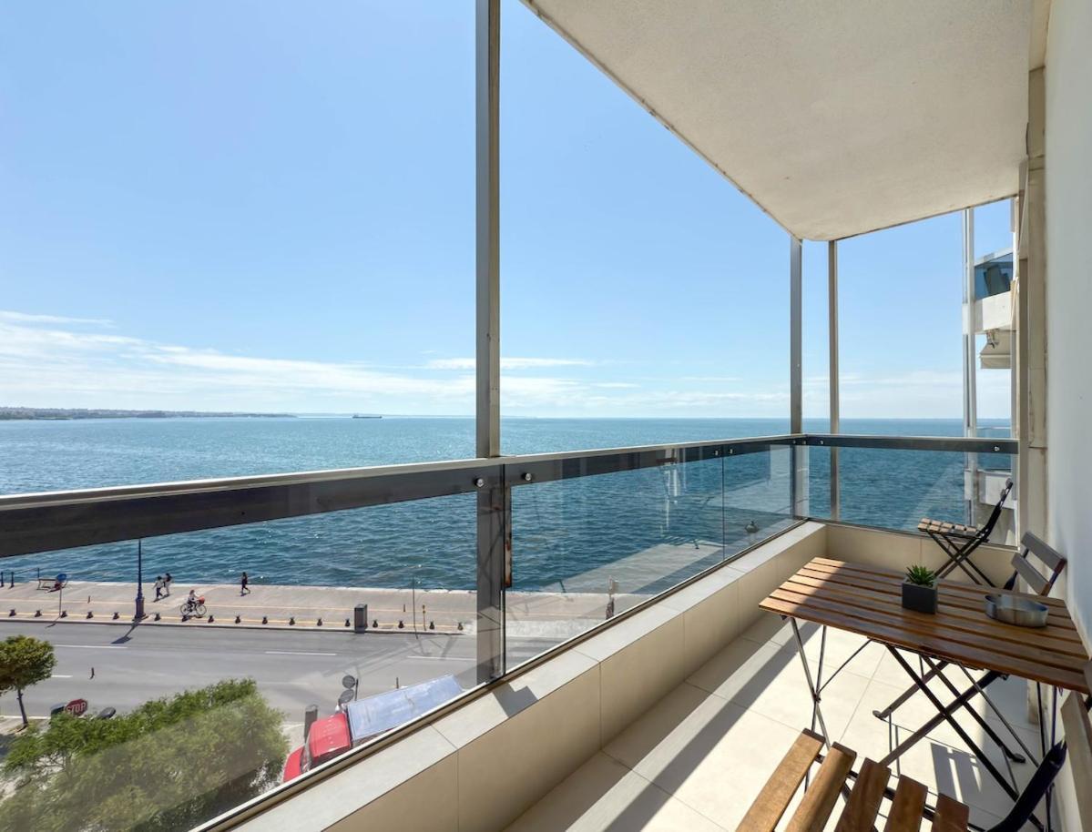 Luxury Sea View Retreat Apartman Szaloniki Kültér fotó