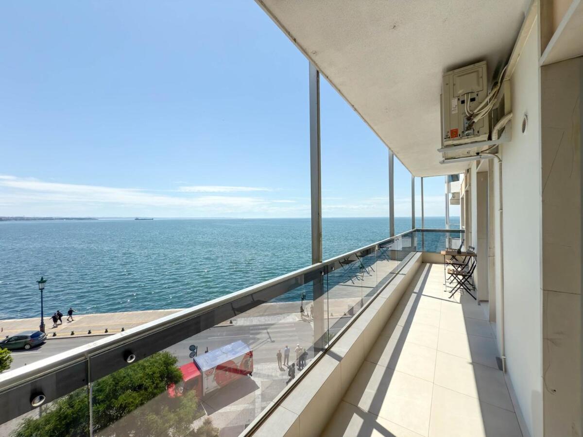 Luxury Sea View Retreat Apartman Szaloniki Kültér fotó